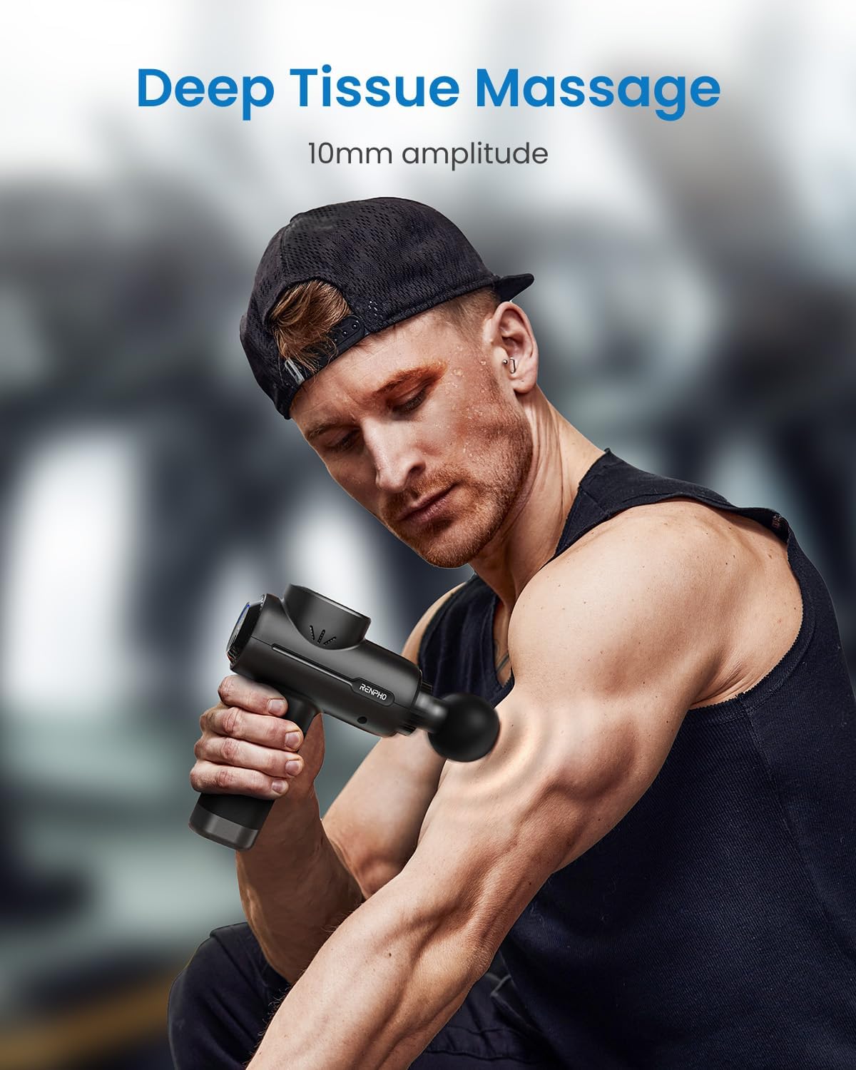 RENPHO Active+ Percussion Massage Gun - larawan 3