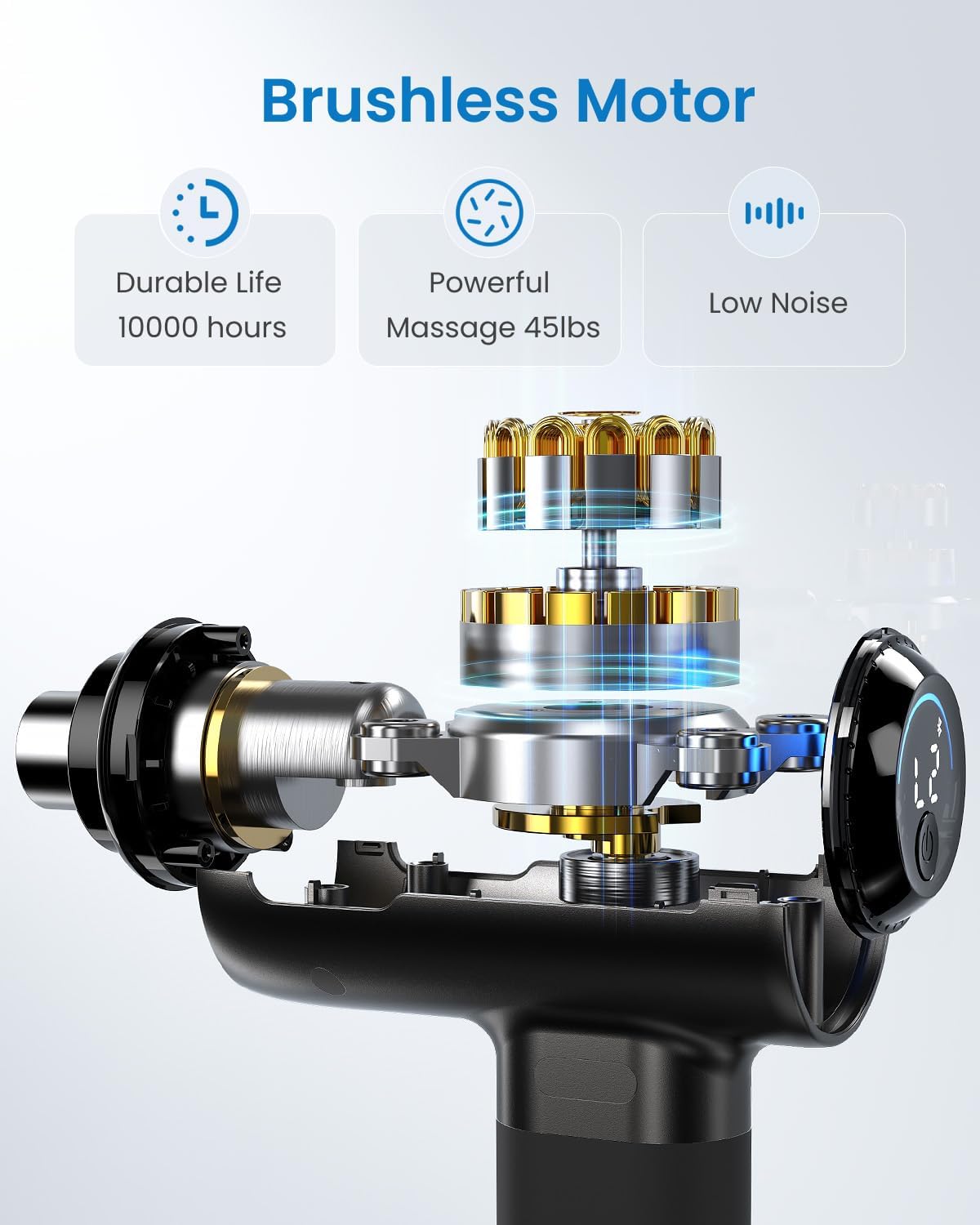 RENPHO Active+ Percussion Massage Gun - larawan 4